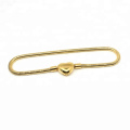 Fashion Jewelry Heart Shape Gold Bracelet For DIY Bead Bracelet